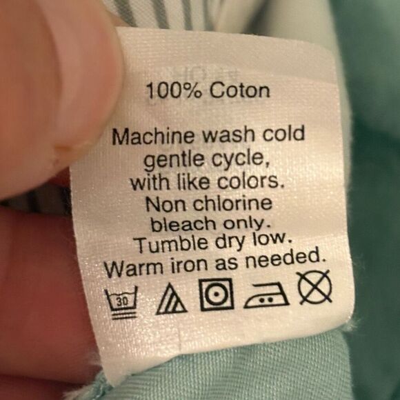 Size 0— J. Crew Chino Broken-in 100% Cotton Shorts Flat Front Casual Robin’s Egg - Picture 4 of 7